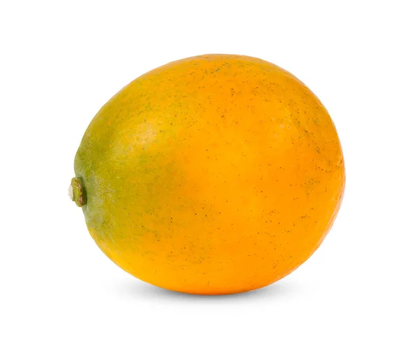 Kumquat Orange Isolé Sur Fond Blanc — Photo
