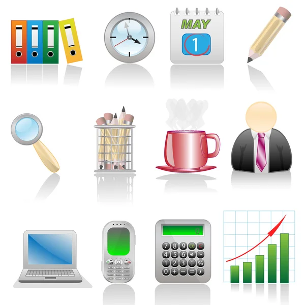 Icon set-Business — Stock Vector
