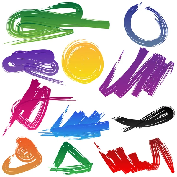 renkli tasarım öğeleri