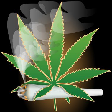 Marijuana-Cannabis-Joint clipart