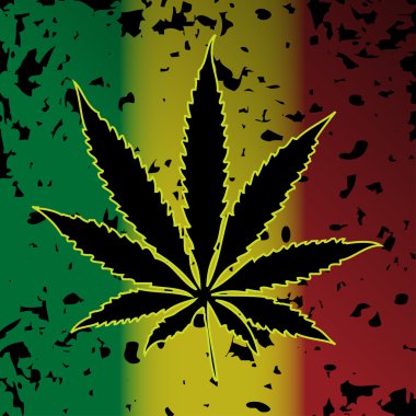 Cannabis-Marihuana clipart