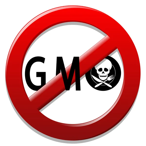 Stop Gmo — Wektor stockowy