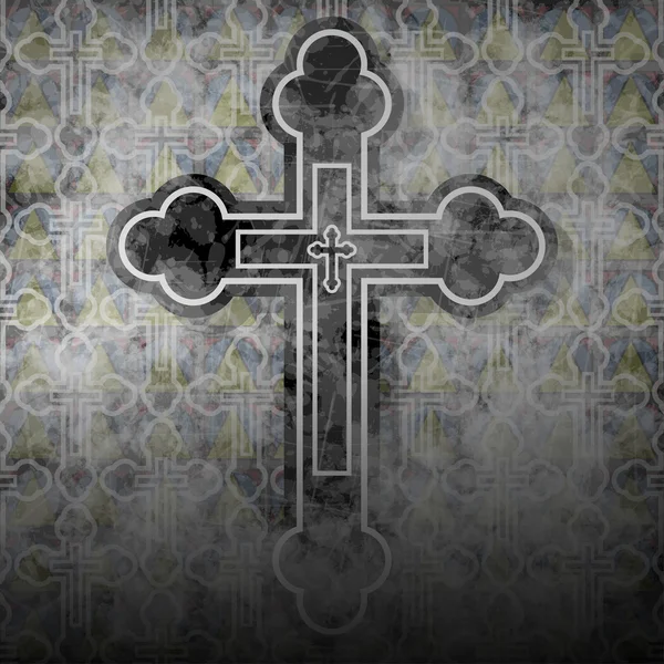 Krzyż chrześcijański — Wektor stockowy