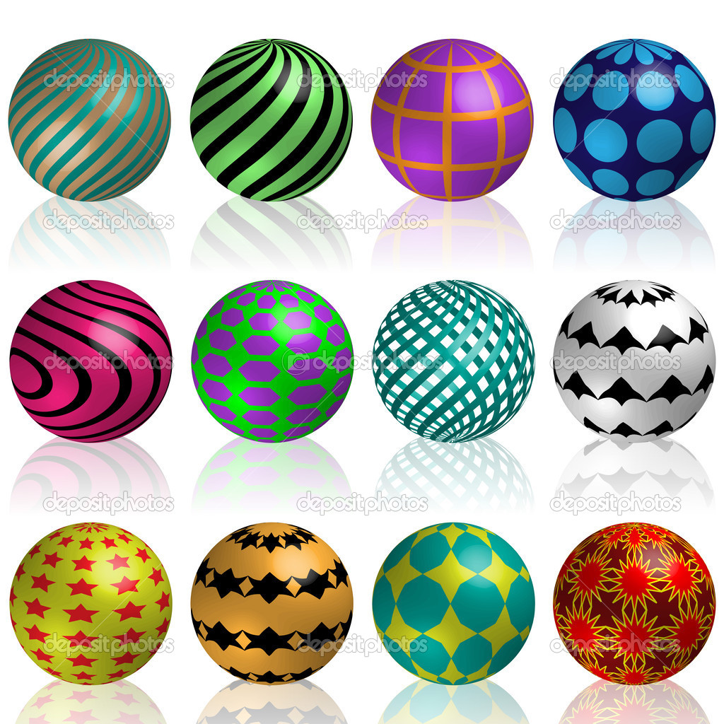 Colorful balls