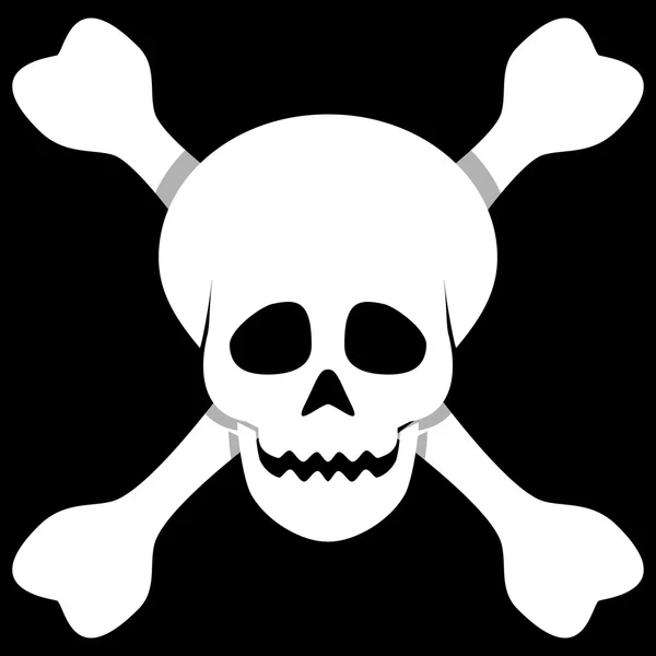 Skull and Crossbones — Stockvector