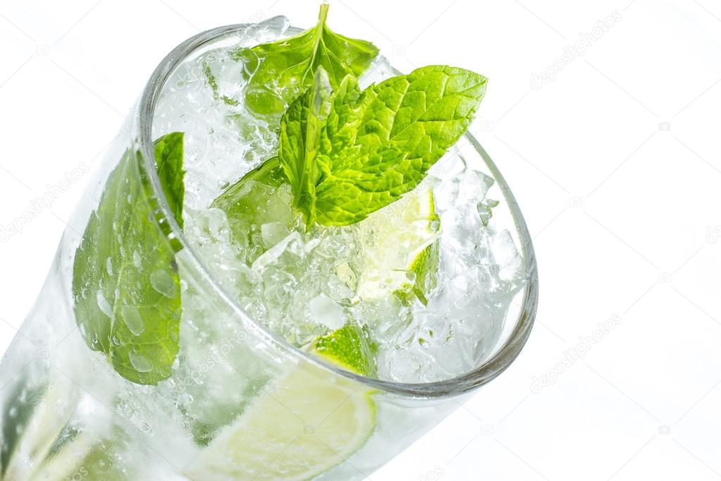 Mohito Isolated on White