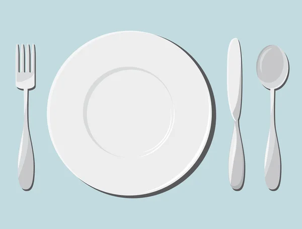 tabak ve çatal bıçak takımı