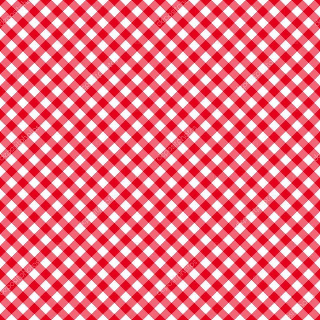 Table cloth seamless pattern red