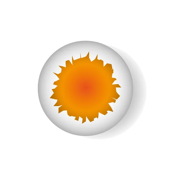 Cáscara de huevo roto — Archivo Imágenes Vectoriales