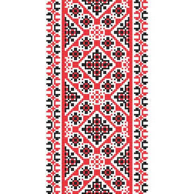 Ulusal desen kumaş dikey doku