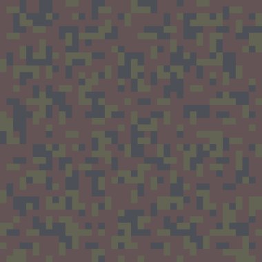 askeri kamuflaj kesintisiz renk