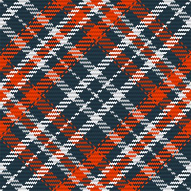 İskoç ekosesinin kusursuz deseni. Kumaş dokusunu kontrol ederek tekrarlanabilir arkaplan. Çizgili tekstil izinin düz vektör arkaplanı.