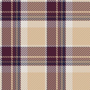 İskoç ekosesinin kusursuz deseni. Kumaş dokusunu kontrol ederek tekrarlanabilir arkaplan. Çizgili tekstil izinin düz vektör arkaplanı.