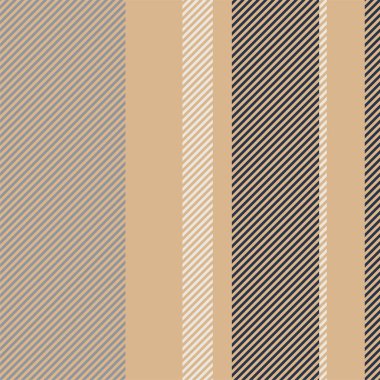Dikey çizgiler kusursuz desen. Çizgiler vektör soyut tasarımı. Moda tekstili için uygun şerit dokusu.