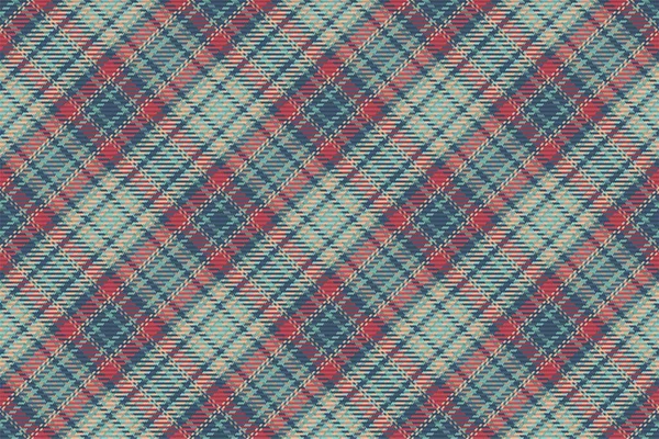 Padrão Sem Costura Xadrez Tartan Escocês Fundo Repetível Com Textura — Vetor de Stock