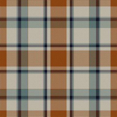 Ekose desenli. Kumaş dokusunu kontrol et. Çizgili kare arka plan. Vektör tekstil tasarımı tartan.