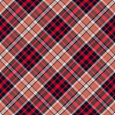 İskoç ekosesinin kusursuz deseni. Kumaş dokusunu kontrol ederek tekrarlanabilir arkaplan. Çizgili tekstil izinin düz vektör arkaplanı.