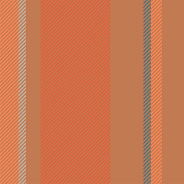 Dikey çizgiler kusursuz desen. Çizgiler vektör soyut tasarımı. Moda tekstili için uygun şerit dokusu.