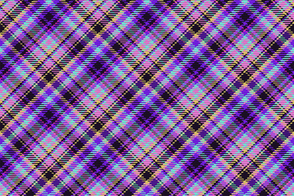 Seamless pattern of scottish tartan plaid. Repeatable background with check fabric texture. Flat vector backdrop of striped textile print.