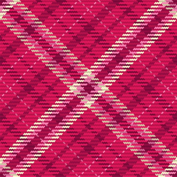 Seamless Pattern Scottish Tartan Plaid Repeatable Background Check Fabric Texture — Stock Vector