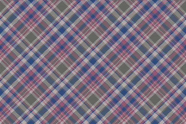 Seamless Pattern Scottish Tartan Plaid Repeatable Background Check Fabric Texture — Stock Vector