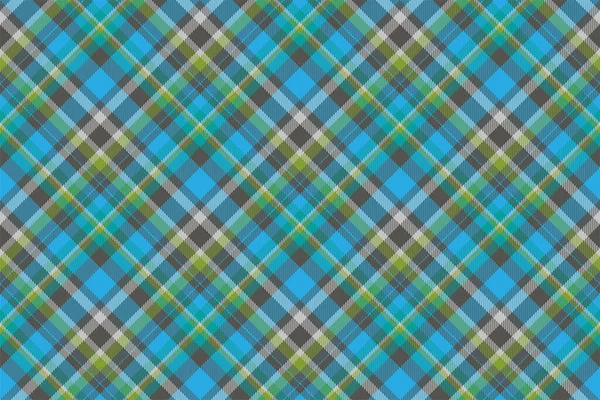 Tartan Skotska Sömlös Rutig Mönster Vektor Retro Bakgrund Tyg Vintage — Stock vektor