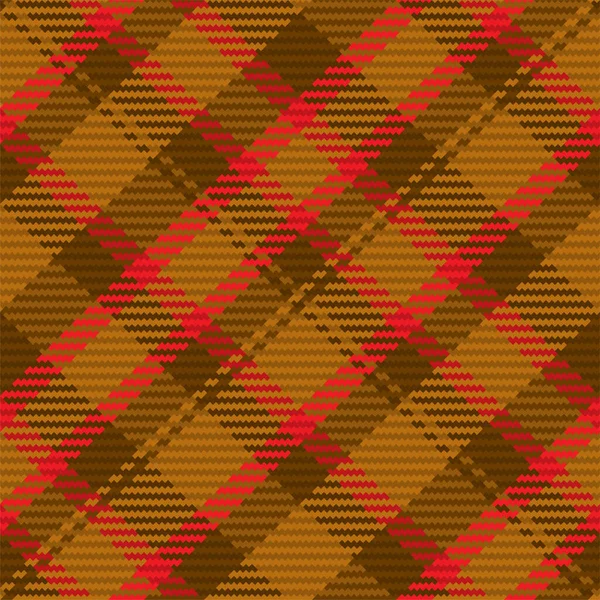 Padrão Sem Costura Xadrez Tartan Escocês Fundo Repetível Com Textura — Vetor de Stock