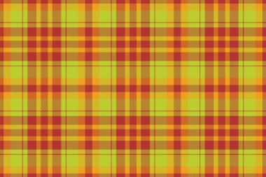 Ekose desenli. Kumaş dokusunu kontrol et. Çizgili kare arka plan. Vektör tekstil tasarımı. Tartan arkaplanı.