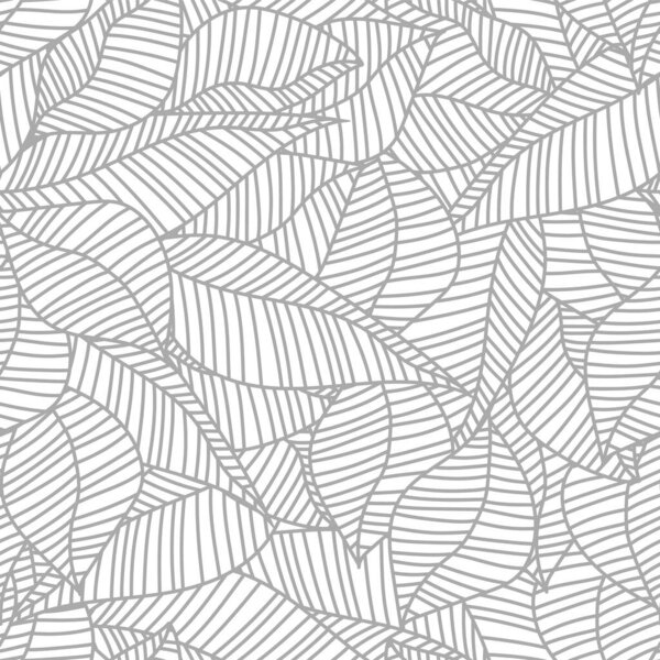 Abstract leave background pattern vector. Tropical leaf design wallpaper. Botanical texture for print, wall arts, and wallpaper.