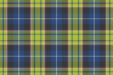 İskoç ekosesinin kusursuz deseni. Kumaş dokusunu kontrol ederek tekrarlanabilir arkaplan. Çizgili tekstil izinin düz vektör arkaplanı.