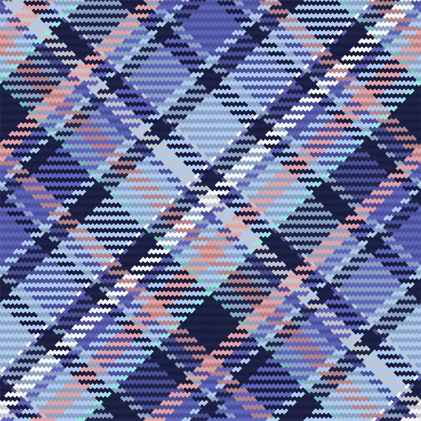 Seamless Pattern Scottish Tartan Plaid Repeatable Background Check Fabric Texture — Stock Vector