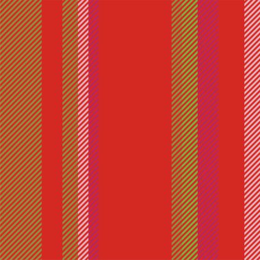 Dikey çizgiler kusursuz desen. Çizgiler vektör soyut tasarımı. Moda tekstili için uygun şerit dokusu.