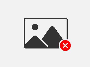 No Image Available Icon Free Vector Eps Cdr Ai Svg Vector Illustration Graphic Art