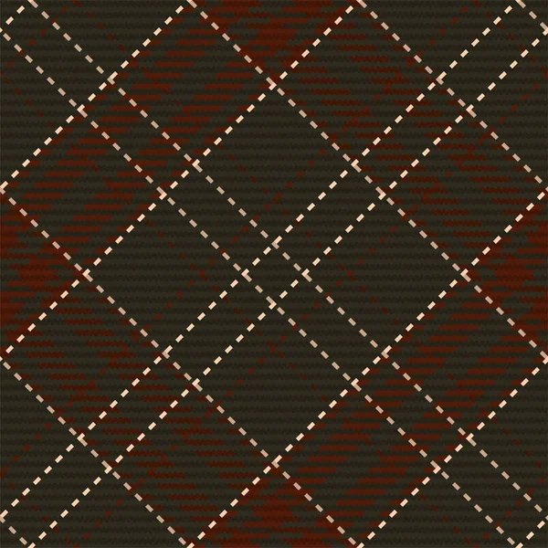 Padrão Sem Costura Xadrez Tartan Escocês Fundo Repetível Com Textura —  Vetores de Stock