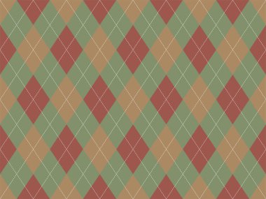 Argyle deseni kusursuz. Kumaş dokusu arka planı. Klasik argill vektör süslemesi.