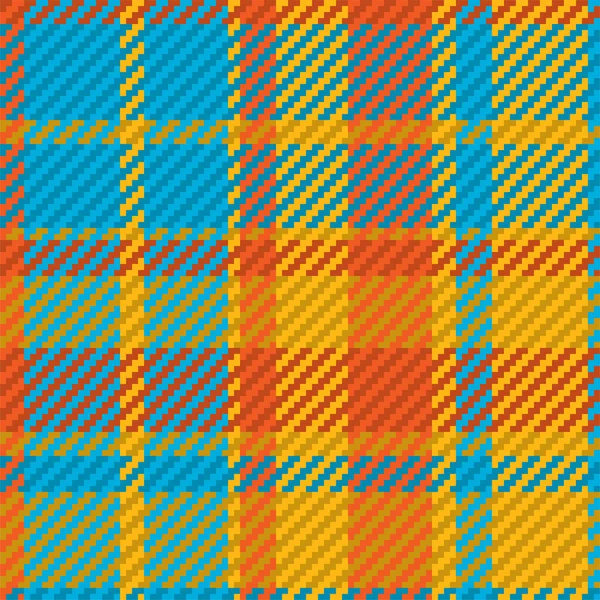 Modèle Sans Couture Tartan Écossais Carreaux Fond Répétable Avec Texture — Image vectorielle