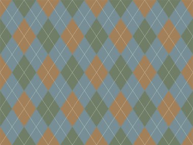 Argyle deseni kusursuz. Kumaş dokusu arka planı. Klasik argill vektör süslemesi.