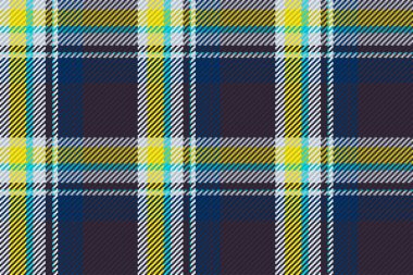 İskoç ekosesinin kusursuz deseni. Kumaş dokusunu kontrol ederek tekrarlanabilir arkaplan. Çizgili tekstil izinin düz vektör arkaplanı.