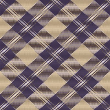 İskoç ekosesinin kusursuz deseni. Kumaş dokusunu kontrol ederek tekrarlanabilir arkaplan. Çizgili tekstil izinin düz vektör arkaplanı.