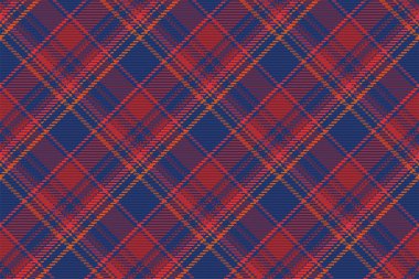 İskoç ekosesinin kusursuz deseni. Kumaş dokusunu kontrol ederek tekrarlanabilir arkaplan. Çizgili tekstil izinin düz vektör arkaplanı.