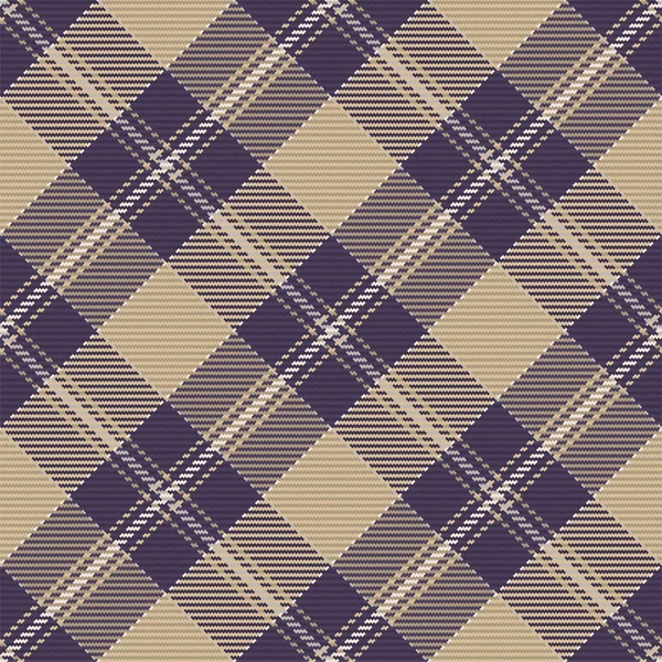 Seamless Pattern Scottish Tartan Plaid Repeatable Background Check Fabric Texture — Stock Vector