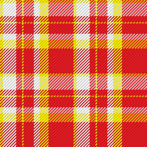 Sömlöst Mönster Skotsk Tartan Rutig Repeterbar Bakgrund Med Kontroll Tyg — Stock vektor