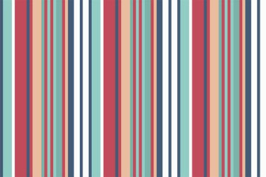 Çizgili model vektör arka planı. Renkli çizgili soyut doku. Moda baskı tasarımı.