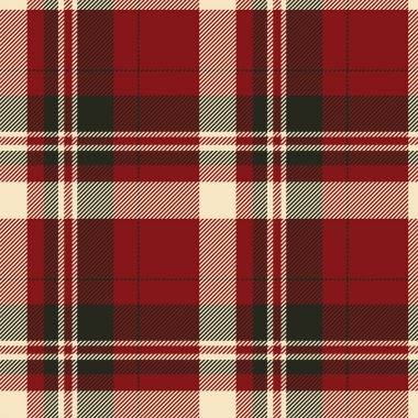 Tartan İskoçya kusursuz ekose desenli taşıyıcı. Retro arkaplan kumaşı. Tekstil baskısı, ambalaj kağıdı, hediye kartı, duvar kağıdı düz tasarım için klasik denetim renk kare geometrik dokusu.