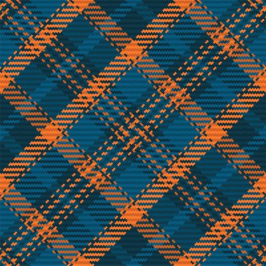 İskoç ekosesinin kusursuz deseni. Kumaş dokusunu kontrol ederek tekrarlanabilir arkaplan. Çizgili tekstil izinin düz vektör arkaplanı.