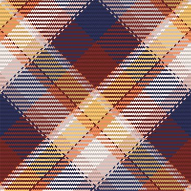 İskoç ekosesinin kusursuz deseni. Kumaş dokusunu kontrol ederek tekrarlanabilir arkaplan. Çizgili tekstil izinin düz vektör arkaplanı.