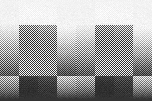 Siyah-beyaz yarım ton arkaplan. Çizgi roman biçimi vektörsüz desen