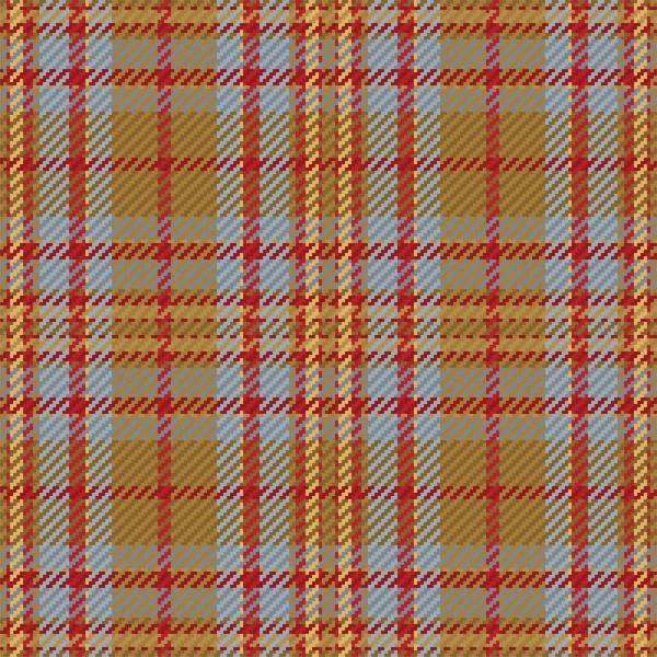 Padrão Sem Costura Xadrez Tartan Escocês Fundo Repetível Com Textura — Vetor de Stock