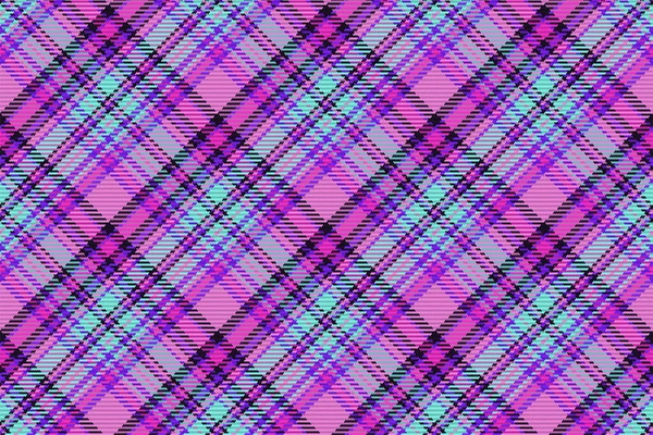 Seamless Pattern Scottish Tartan Plaid Repeatable Background Check Fabric Texture — Stock Vector