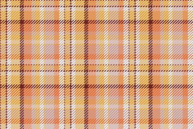 İskoç ekosesinin kusursuz deseni. Kumaş dokusunu kontrol ederek tekrarlanabilir arkaplan. Çizgili tekstil izinin düz vektör arkaplanı.